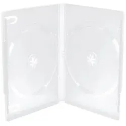 MediaRange BOX26-M CD-Hülle DVD-Hülle 2 Disks Transparent