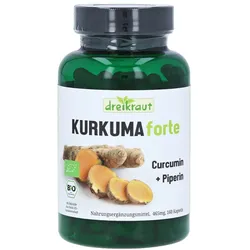 Kurkuma Forte Curcumin+piperin Kapseln 160 St