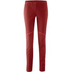MAIER SPORTS Damen Tight TelfsCC, Größe 40 in Rot Rot