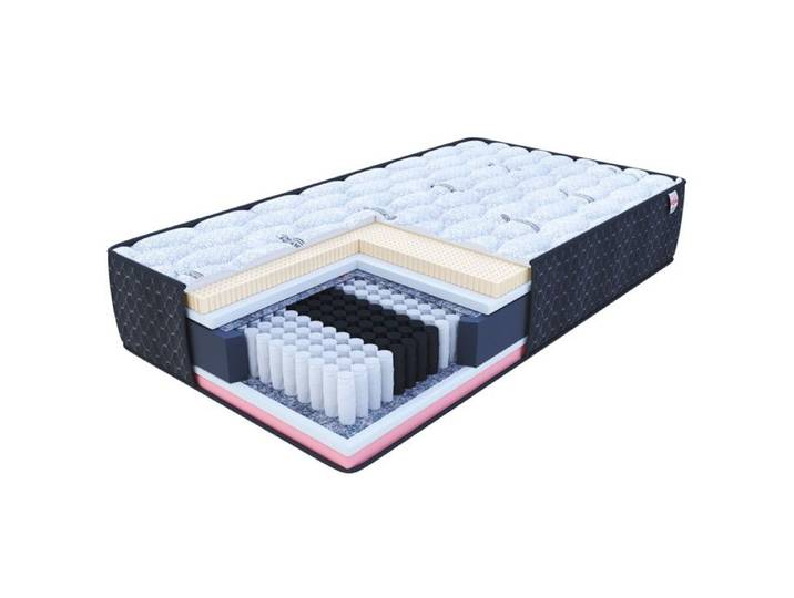 Matelas COMFORTEO - Mémoire de Forme - Latex - Ressort ensaché - Epaisseur 25 cm -