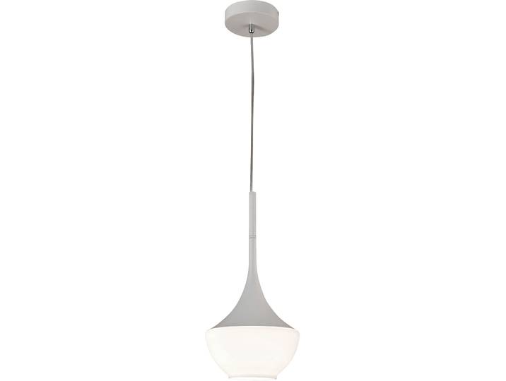 Pendellampe Lindita weiss Metall/Glas
