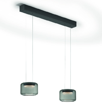 GKS Knapstein LED-Pendelleuchte SIDRA-2 schwarz 51.528.07 4250035836709