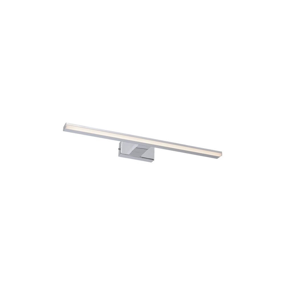 Lyora Picasso Chrome spiegellamp met led voor aan de muur