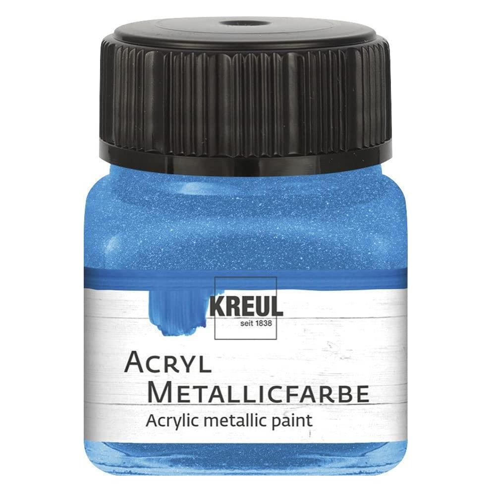 Kreul Acryl Metallicfarbe, cremig deckend, 20 ml (20 ml) (23251884)