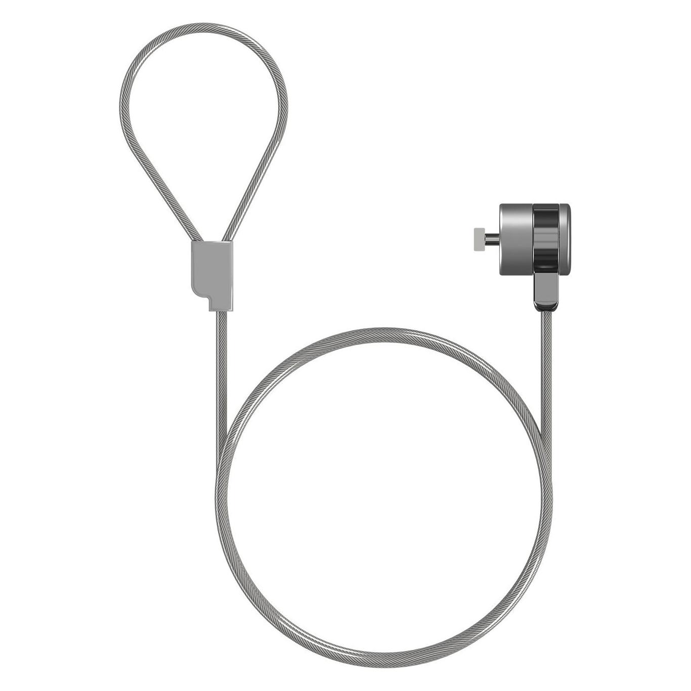 Aisens Cable Seguridad Cerradura Llave 1.5m (ASLK-D40K02-SL)