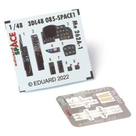 Eduard Me 262A SPACE for TAMIYA (3DL48085)
