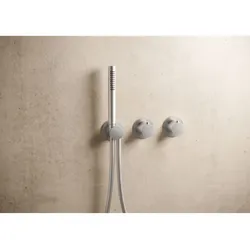Herzbach MODUL7 Thermostat Fertigset 70.702001.1.09 2/3 Verbraucher Edelstahl