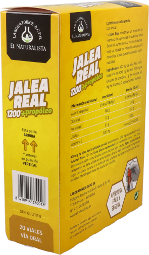 El Naturalista Royal Jelly for Adults with Propolis 20 vials