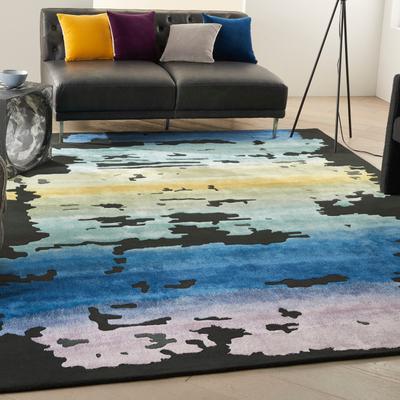 Nourison Prismatic Modern Abstract Sunset Shimmer Area Rug