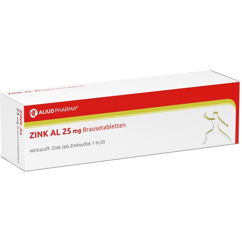 Zink AL 25 mg Brausetabletten 20 St