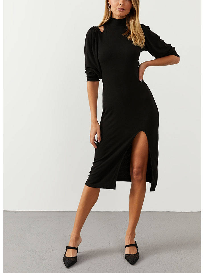 Milan Kiss Kleid in Schwarz - M