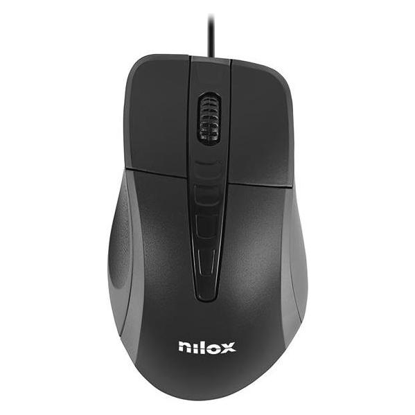 Nilox MOUSE USB 1000 DPI MOUSB1001 (Kabelgebunden) (MOUSB1001)