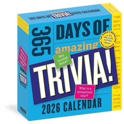 365 Days of Amazing Trivia Page-A-Day(r) Calendar 2026