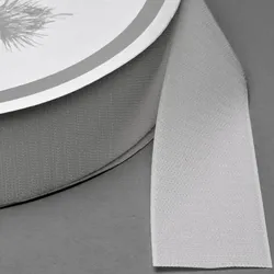 Klettband zum Nähen, Haken (Rolle mit 25 m) 50 mm | weiß, Nylon, Polyester