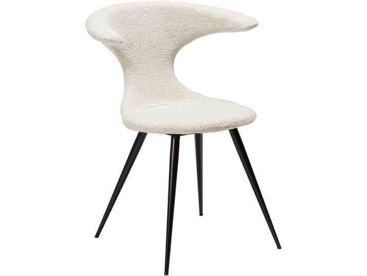 DAN-FORM Stuhl 2er-Set Flair weiss Stoff