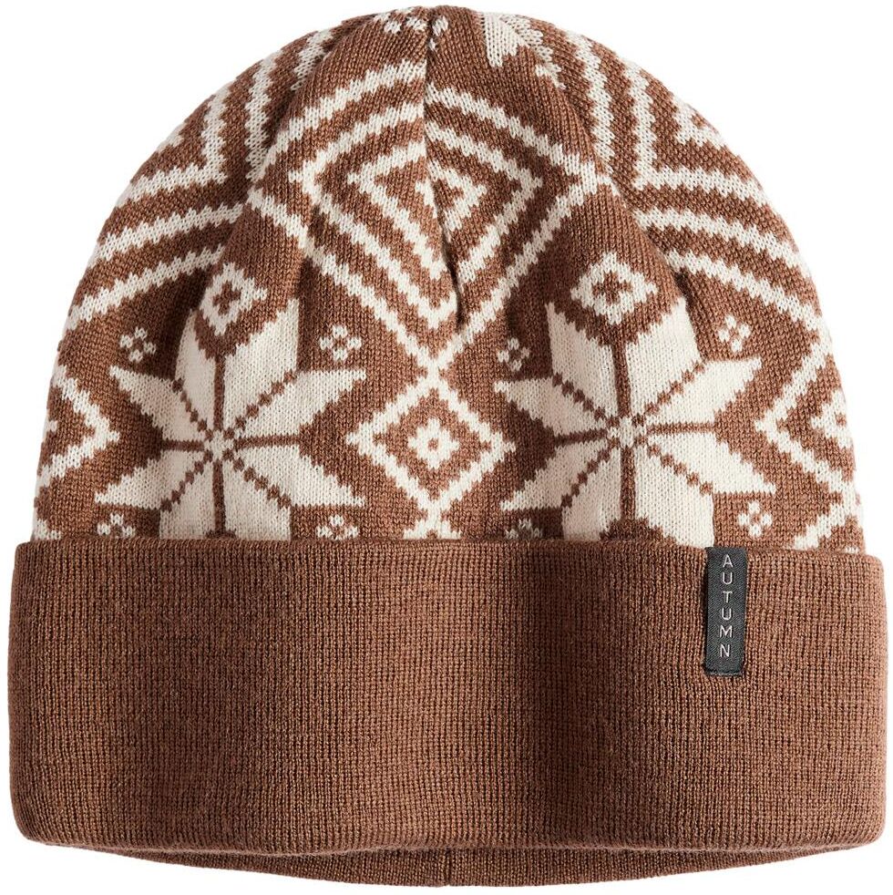 Autumn  - Nordic Knit Brown - Bonnet