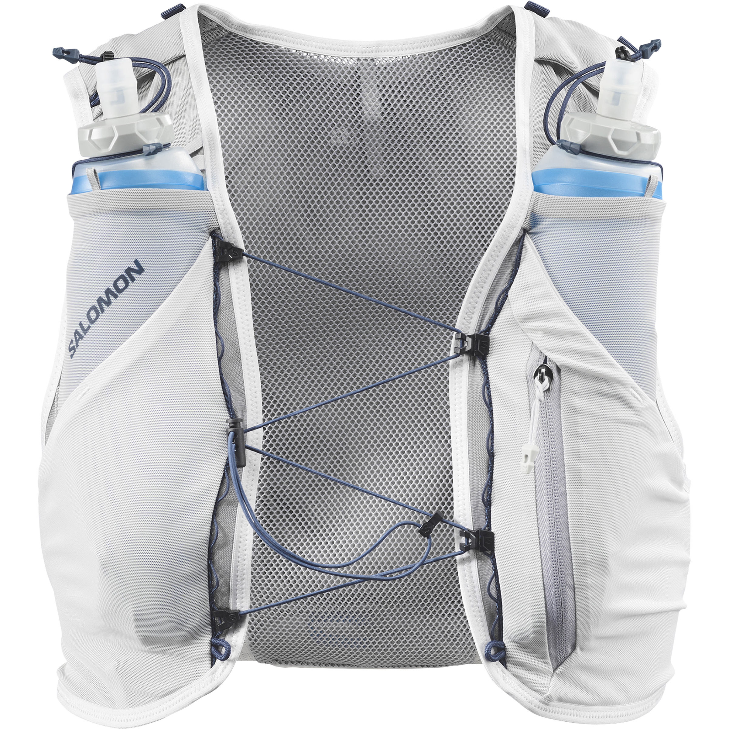 Salomon Adv Skin 5 Set Trailrunningrucksack Trailrunningrucksäcke grau Größe 5L | XS Trailrunning | Laufen