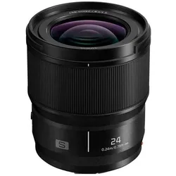 Panasonic Lumix S 24mm f/1.8 (L-Mount, Vollformat), Objektiv, Schwarz