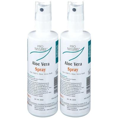 Aloe Vera 100% pur pro Natur Spray 2x 2x100 ml