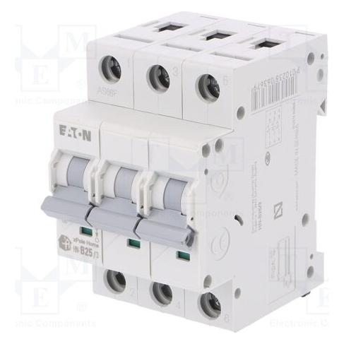 Eaton Leistungsschalter 3P B 25A 6kA AC xPole Home HN-B25 (194883)