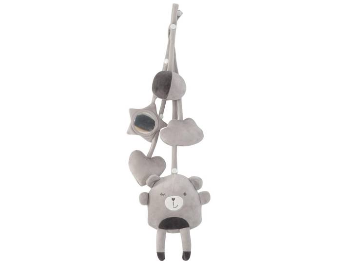 Roba Anhängerset für Spieltrapez roba Style grau, Grau, Textil, Gepunktet, 24x2.3x22 cm, schadstofffrei, Schlafen, Babyeinschlafhilfe, Babymobile