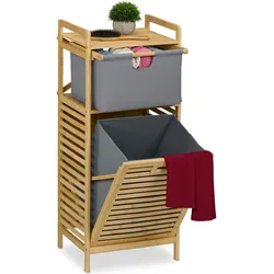 Relaxdays, Wäschekorb, Wäschekorb (30 l)