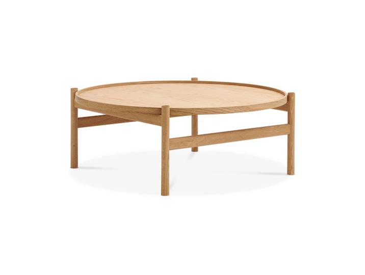 Brdr. Krüger Table basse HB Ø 100 cm Chêne huilé