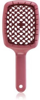 Janeke Curvy "M" Vented Brush escova plana para finalização térmica de cabelo 21 x 8,5 x 4 cm 1 un.. Curvy "M" Vented Brush