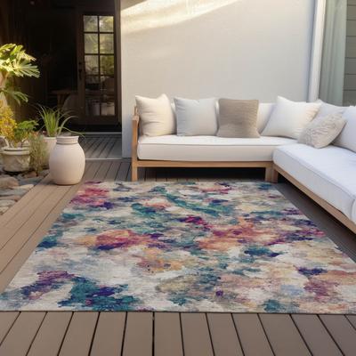 Addison Rugs Machine Washable Indoor/Outdoor Modern Artistry Chantille Rug