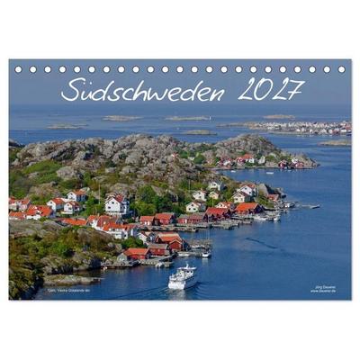 Südschweden (Tischkalender 2027 DIN A5 quer), CALVENDO Monatskalender