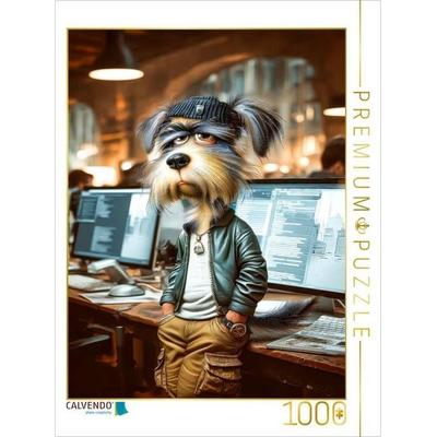 CALVENDO Puzzle Hier stehe ich vor Euch - ich Informatik-Nerd | 1000 Teile Lege-Größe 64x48cm Foto-Puzzle für glückliche Stunden, Sonstige von ,