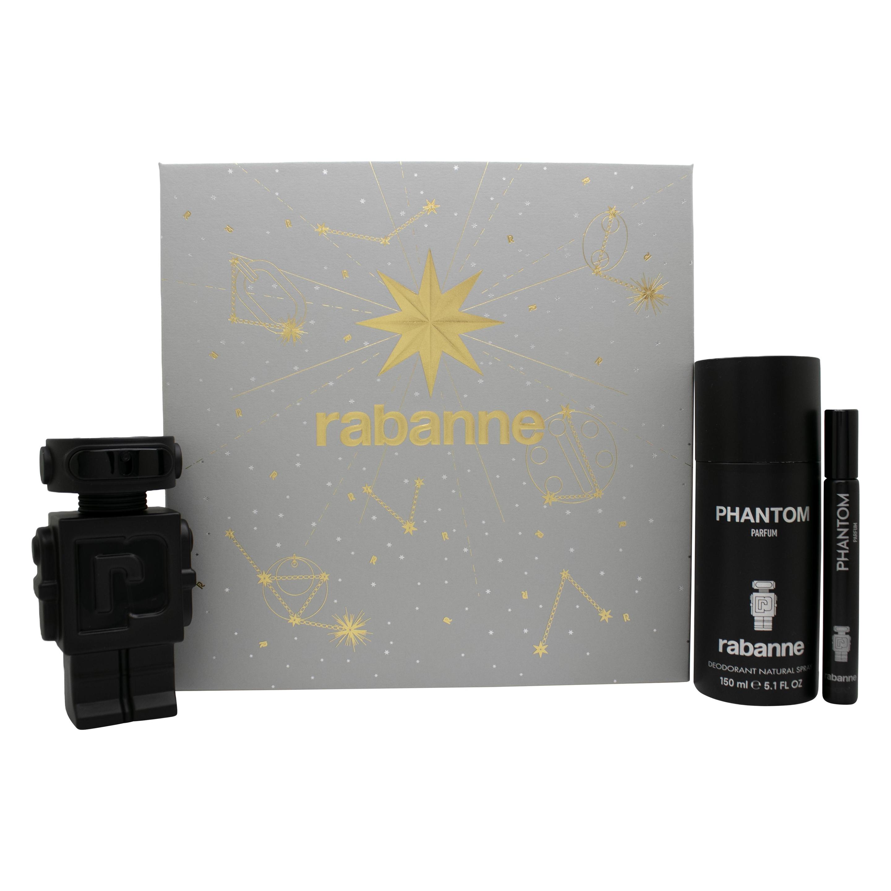 Paco Rabanne Phantom Parfum Gift Set 50ml EDP + 10ml EDP + 150ml Deodorant Spray (Parfum Set) (65607335)