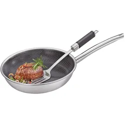 Spring Bratpfanne Cut Resist Pure ø 16 cm, Pfanne + Kochtopf, Silber
