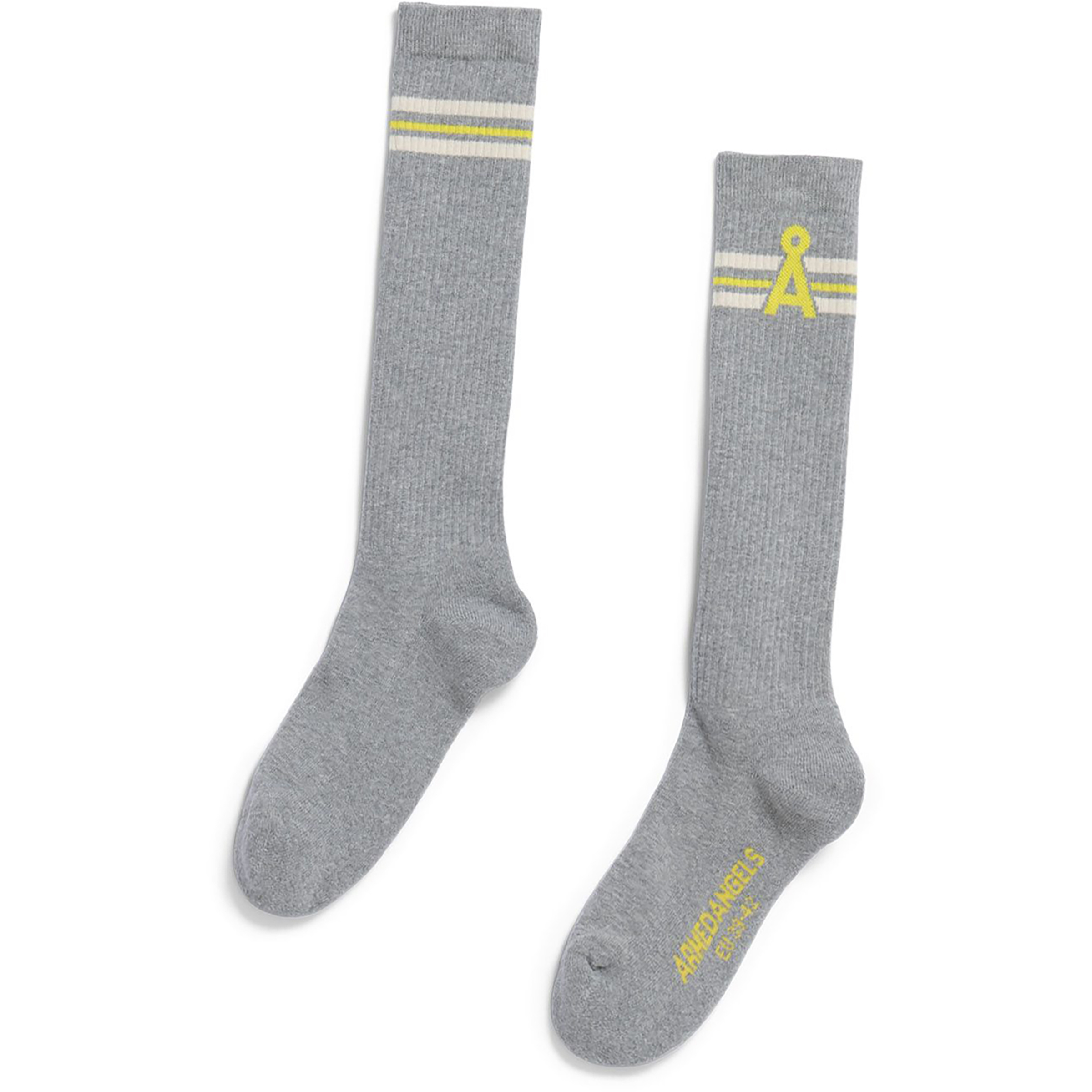 Armedangels Caarlo Stripes Freizeitsocken grau Größe 35 Lifestyle Hautfreundlich