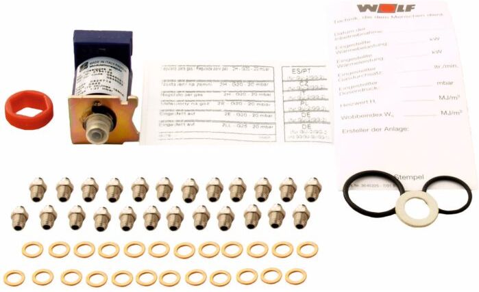 Wolf Umrüstsatz Flüssiggas - Erdgas E 8601296 für GU-2E-S18 und GG-2E-S18/24