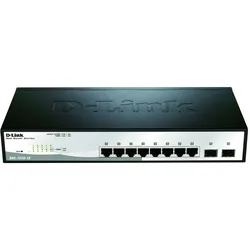 D-Link DGS-1210 (10 Ports), Netzwerk Switch, Schwarz