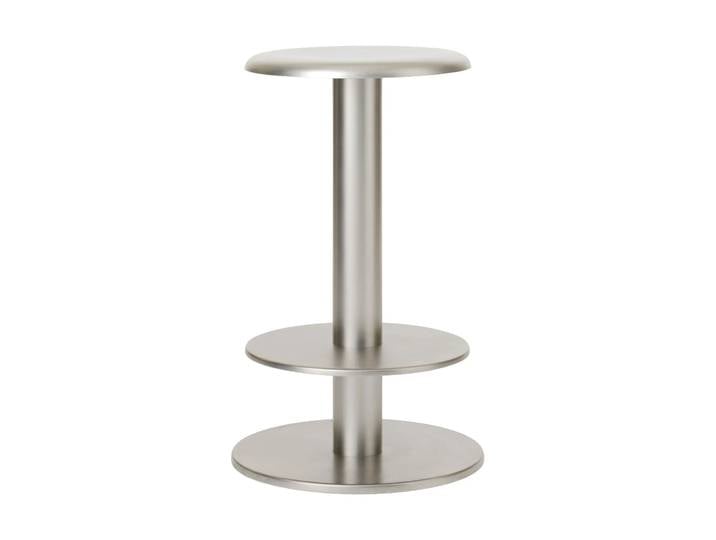 New Works Coupe Barhocker Stainless Steel, 66 cm