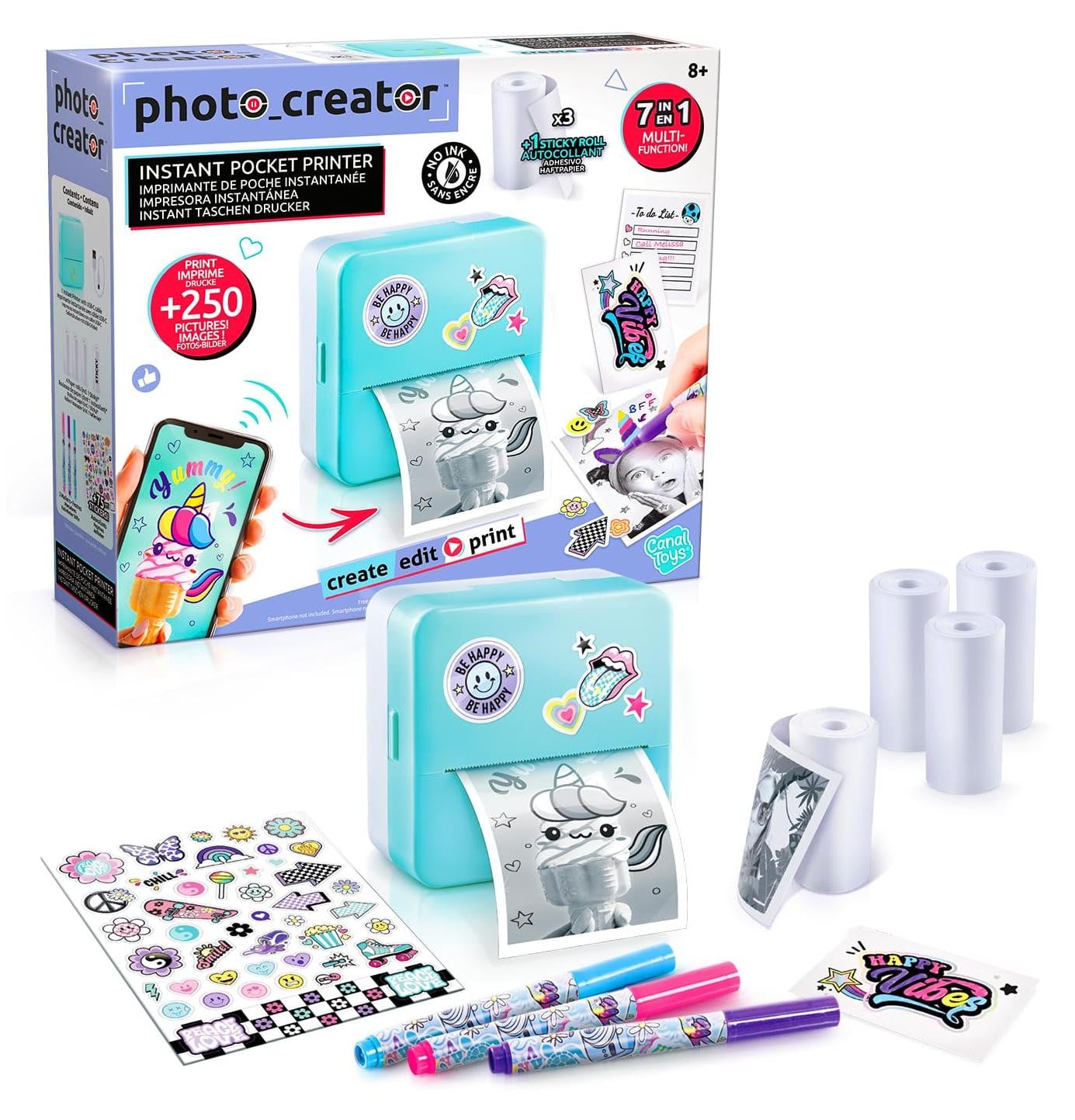 Canal Toys Photo Creator Instant Pocket Printer CLK 017