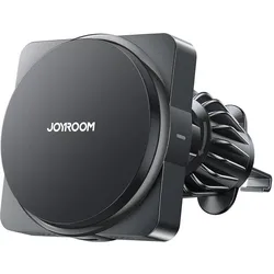 Joyroom Magnetic Wireless Car Charger Holder (Air Vent) - Black, Auto Adapter, Schwarz