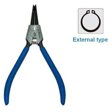 King tony Alicate circlips Exterior acodada 90o 125mm (125 mm) (34601231)
