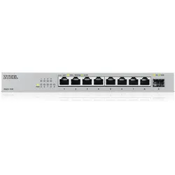 Zyxel XMG-108 (9 Ports), Netzwerk Switch, Silber