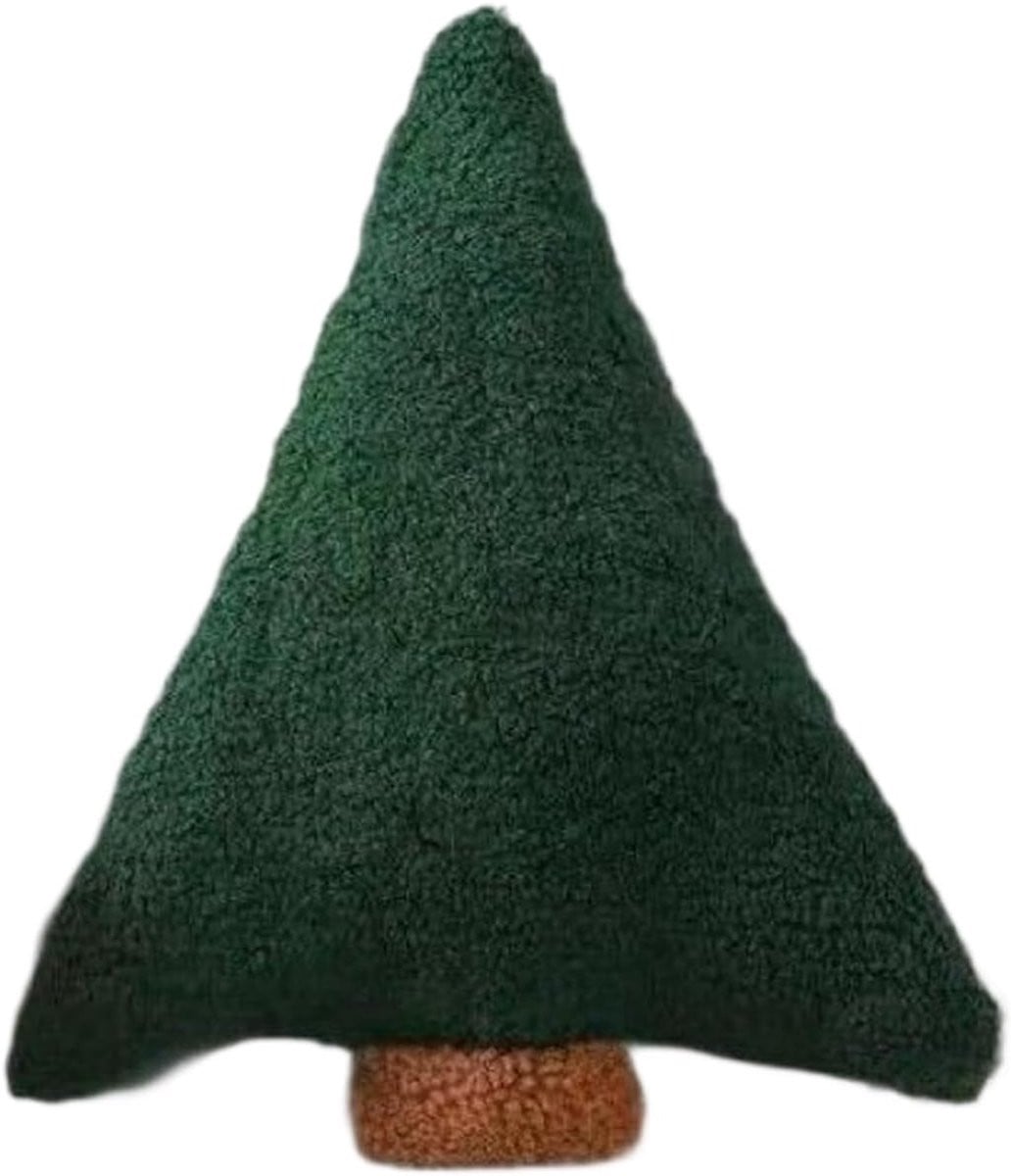 Meerkleurig Pluche Decoratief Kussen met Zachte Vulling - 35 cm