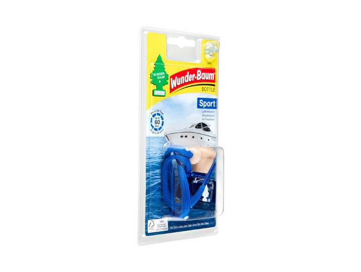 Wunderbaum Autoduft Duftflasche Sport 16.5 × 9 × 3 cm 4.5 ml