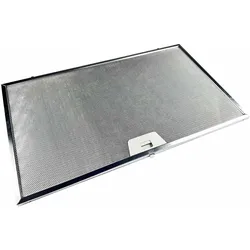 Air2Go Metall-Fettfilter 506x300mm für Ikea 4055135349, Dunstfilter, Silber