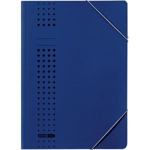 Elba Eckspanner 400010108 chic, A4, Karton, dunkelblau