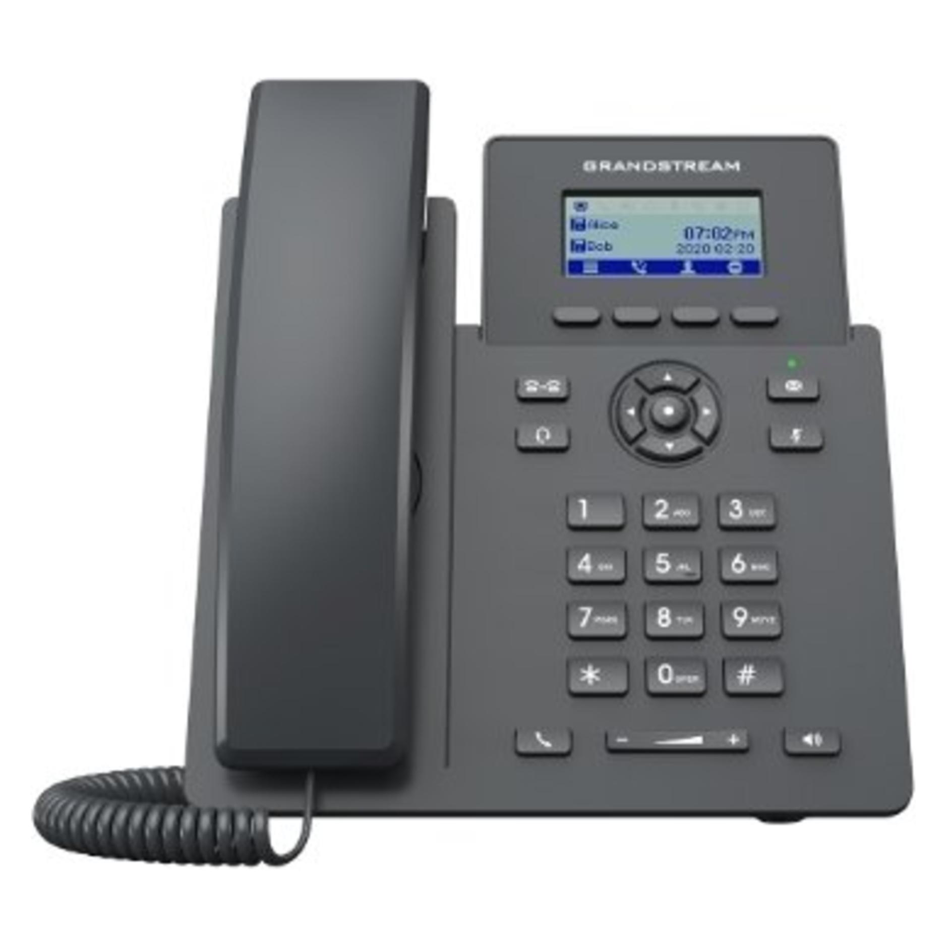 Grandstream Téléphone SIP GRP2601W 2 appels avec Wifi (GRP2601W)