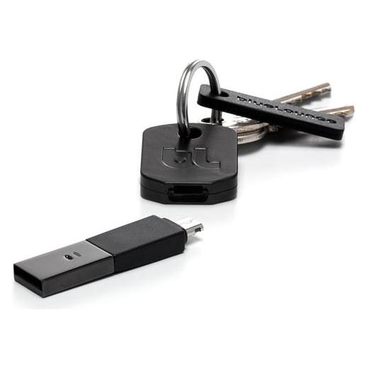 BlueLounge Kii USB auf Micro-USB Schlüsselanhänger (Micro USB) (KI-MC-BL)