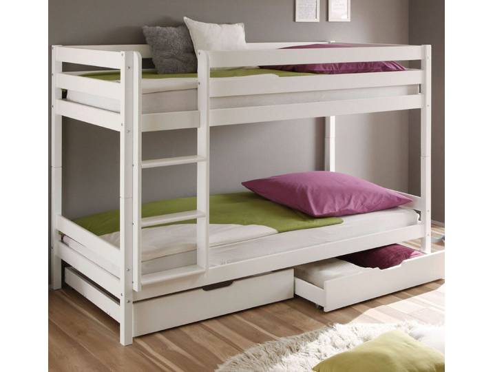 Homeline Etagenbett Kevin Etagenbett Kinderbett Etagenbett Weiss Hochbett Spielbett