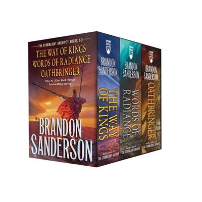 Stormlight Archive MM Boxed Set I, Books 1-3, Taschenbuch von Brandon Sanderson, St. Martin's Press, 978-1-250-77663-1