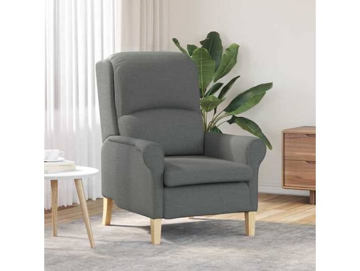 fauteuil Gris foncé tissu 42009841